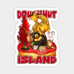 The Doughnut Island Magnet