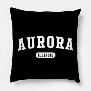 Aurora, Illinois Pillow