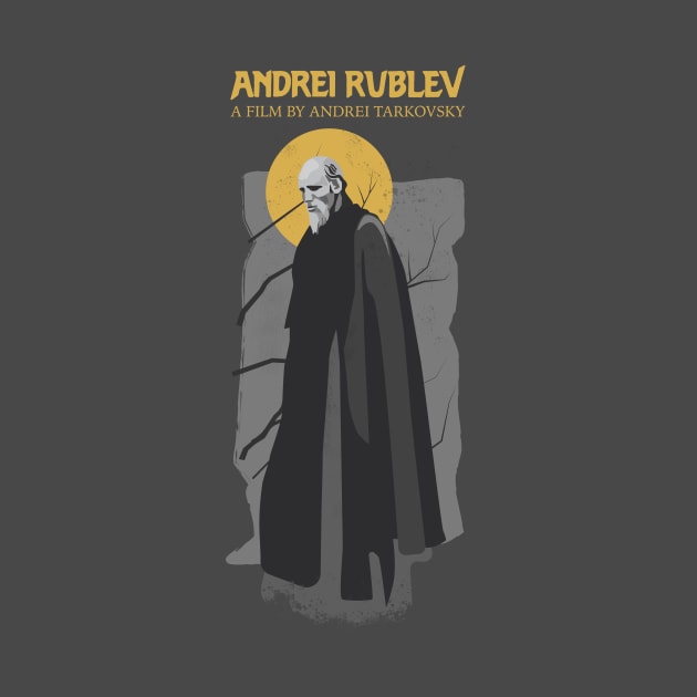 Andrei Rublev Illustration w/ Title by burrotees