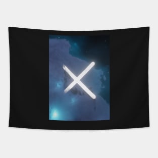 PlayStation Nebula Art - X Tapestry