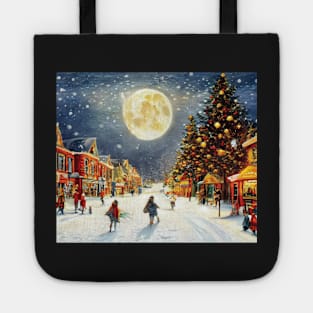 Christmas in old town London - Scene 7 Tote