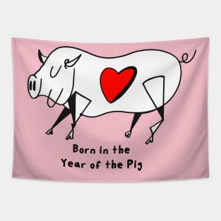 Born in the Year of the Pig Tapestry