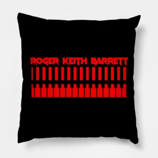 Piano red roger keith barrett Pillow