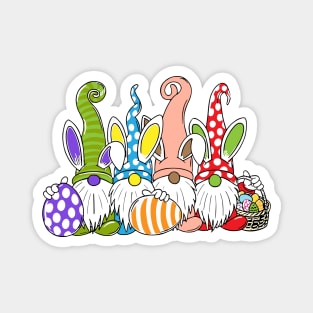 Easter with my Gnomies Bunny Easter Eggs Hunting Magnet