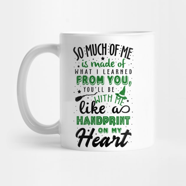 Wicked Musical. Handprint On My Heart. - Wicked Musical - T-Shirt