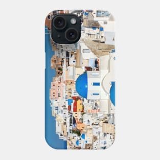 The wonderful Oia in Santorini, Greece Phone Case