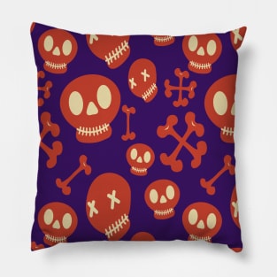 Seamless Halloween Pattern Pillow