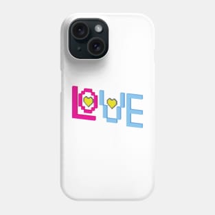 love voxel Phone Case