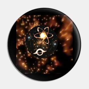 universe black hoal art Design. Pin