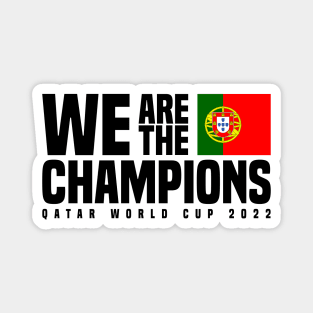 Qatar World Cup Champions 2022 - Portugal Magnet