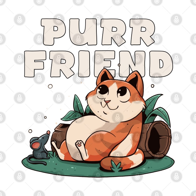 Purr Friend are the Best Friend by create by adi