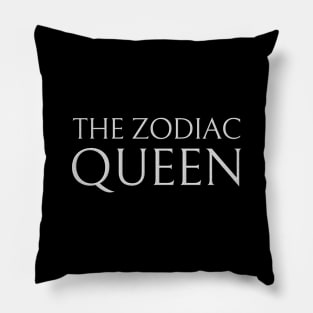 The Zodiac Queen Title Pillow