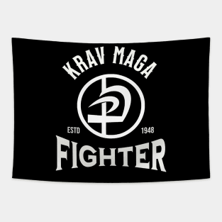 Krav Maga Fighter Tapestry