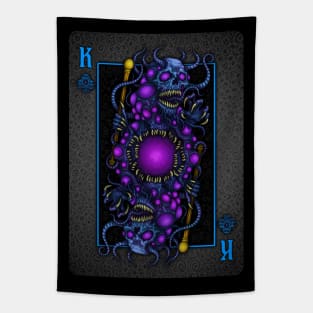 Yog Sothoth King of Clubs - Azhmodai 2020 Tapestry