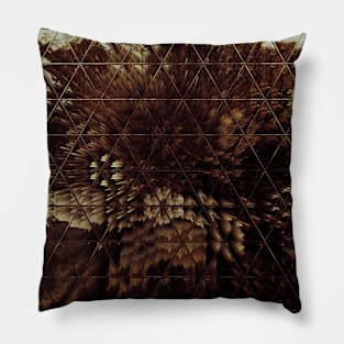 Mosaic Fall Tree Tuscan Pillow