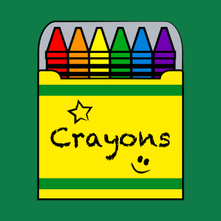 Colorful Crayons T-Shirt