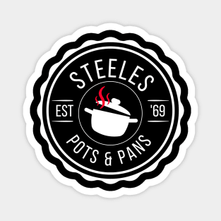 STEELES POTS AND PANS Magnet