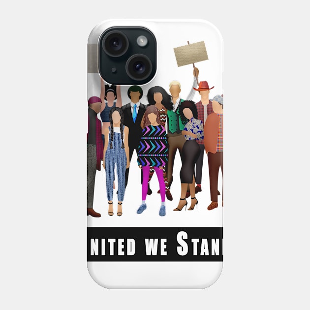 United we Stand Phone Case by Obehiclothes