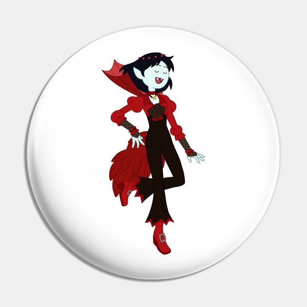 Marceline in Fionna and Cake Pin by maxtrology