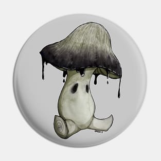 Gloomy Mushroom Pin