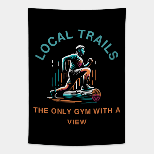 No Walls Just Wonders Local Trails Tapestry