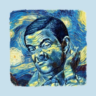 Mr Bean Van Gogh Style T-Shirt