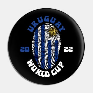 Uruguay World Cup 2022 Pin