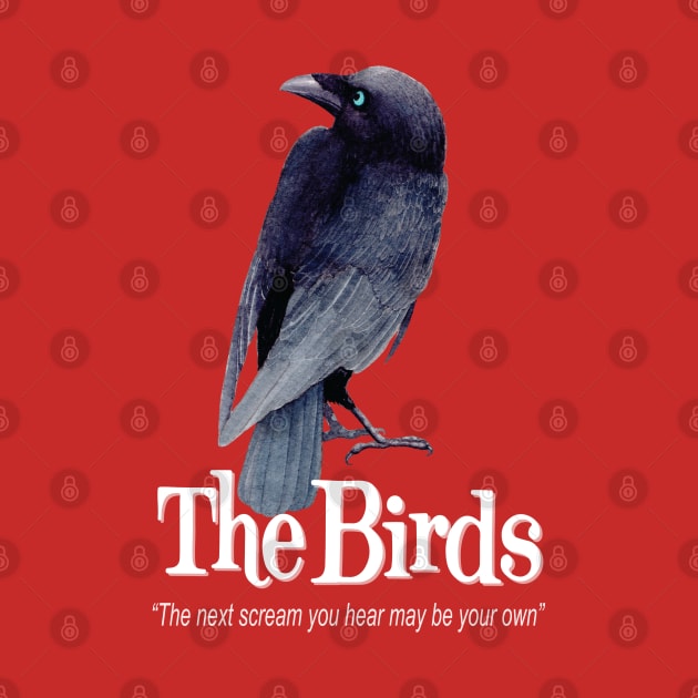 The Birds – Alfred Hitchcock by Pine Hill Goods