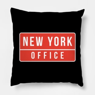 New York Office Pillow