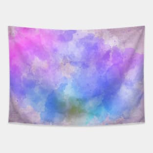 Shades of Violet Clouds Tapestry