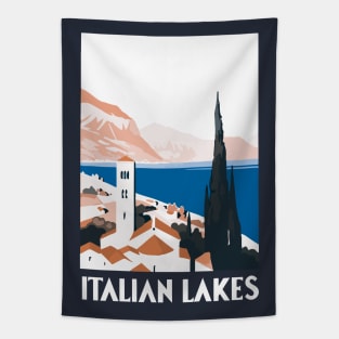 Italian Lakes Tapestry