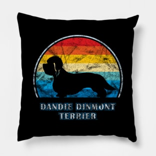 Dandie Dinmont Terrier Vintage Design Dog Pillow