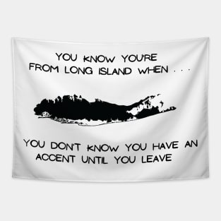 Long Island Accent (Light Colors) Tapestry