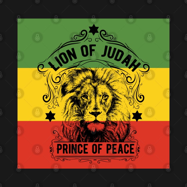 Lion of Judah Prince of Peace by rastaseed