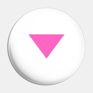 Pink triangle Pin