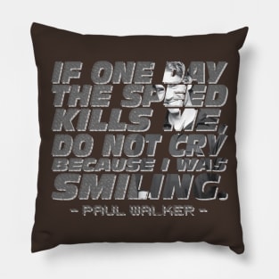 The Speed - Dark Art Pillow