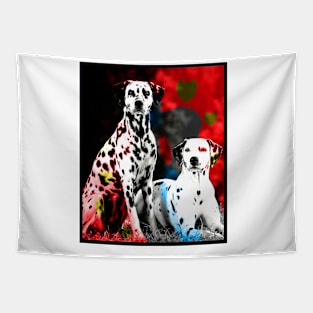 soulmate dalmatians Tapestry