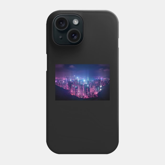 Hong Kong Neo Future Phone Case by TokyoLuv