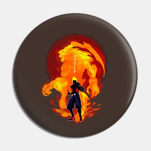 Ifrit Hell fire Pin by plonkbeast