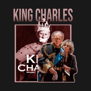 king charles funny retro T-Shirt