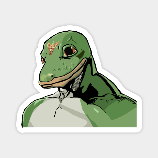 G. Gecko Magnet by TGprophetdesigns