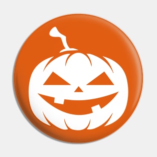 Orange Halloween Pumpkin Jack o lantern Costume Pin