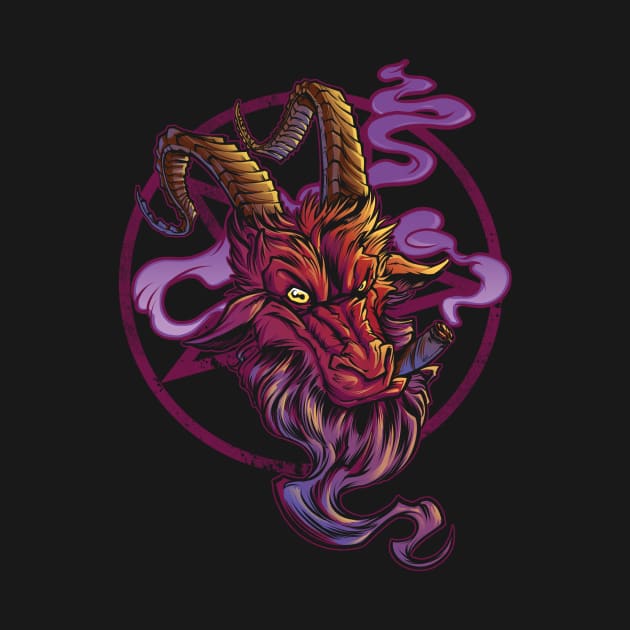 Smoking Devil by Perroni91