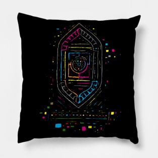 Old Church Window Pillow