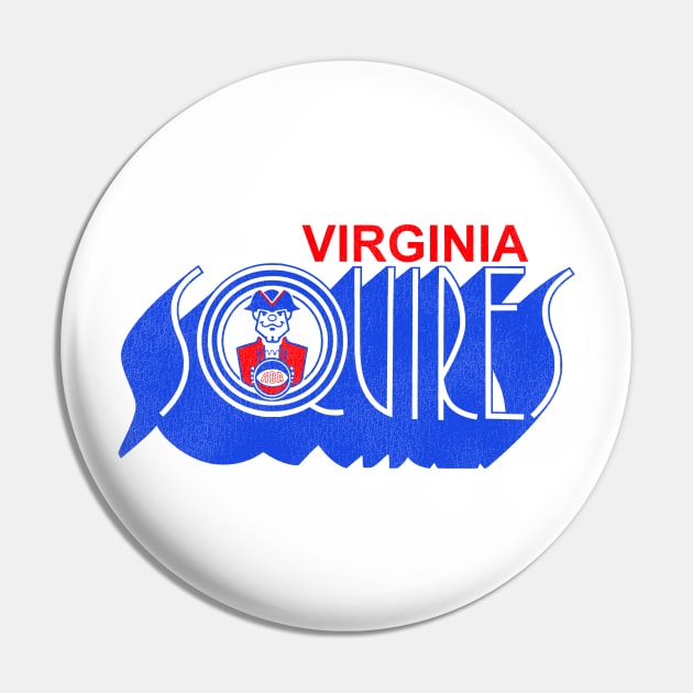 Defunct Virginia Squires Basketball Pin by Defunctland