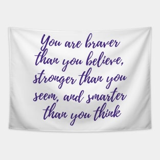 Braver, Stronger, Smarter Tapestry