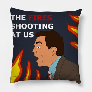 The Office Fire Scene Pillow