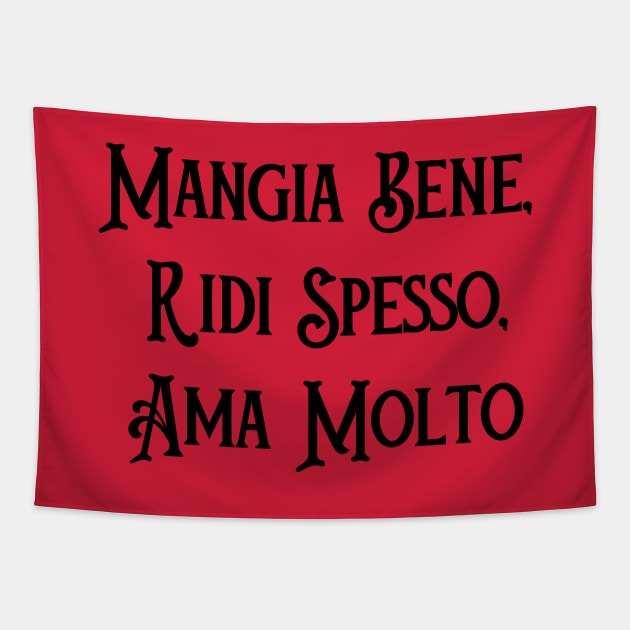 Italy Gift Italian Language Expression Polyglot Teacher Roe Tapestry by InnerMagic