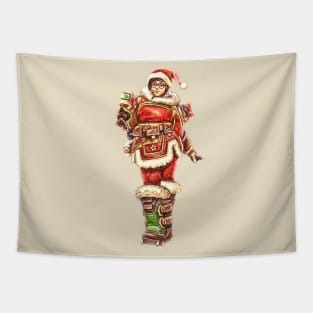 Overwatch Mei Mei-rry Christmas Skin Tapestry