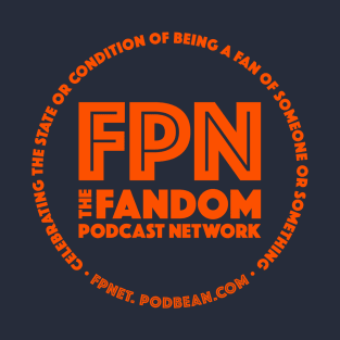 Fandom Podcast Network Orange T-Shirt